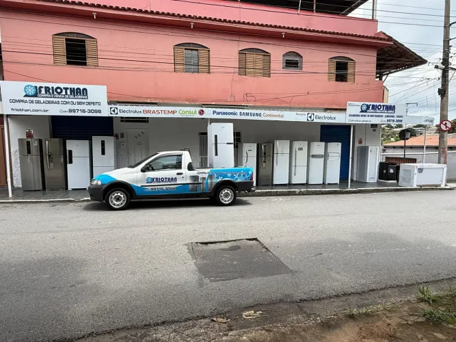 Geladeira seminova com Garantia e entrega imediata
