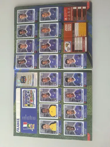 Álbum da copa 2010.