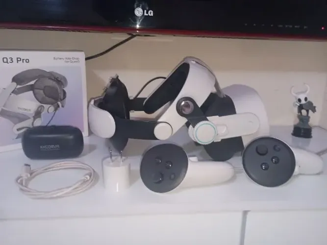Oculus Meta Quest 3S 128GB + acessórios - excelente estado
