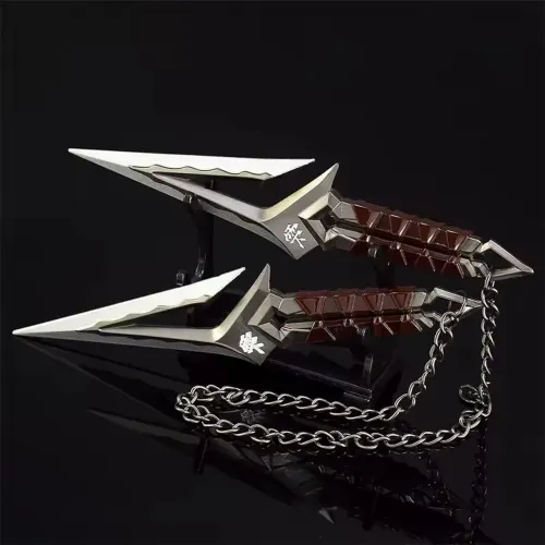 Kuronami no Yaiba - acessório Valorant - faca kunai