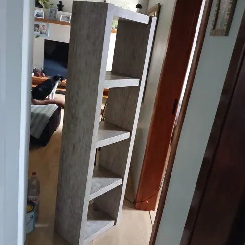 Estante de madeira / 4 Prateleiras para decoração