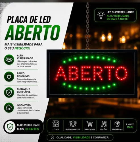 Placa de Led luminosa