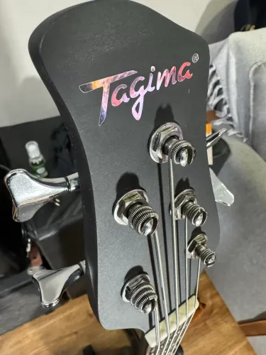Baixo Tagima Millenium 5 Ativo - Com Upgrades de Elite (Pré Malagoli)