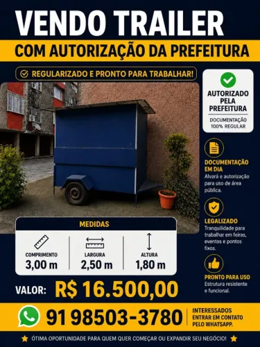 TRAILEER E PONTO COMERCIAL