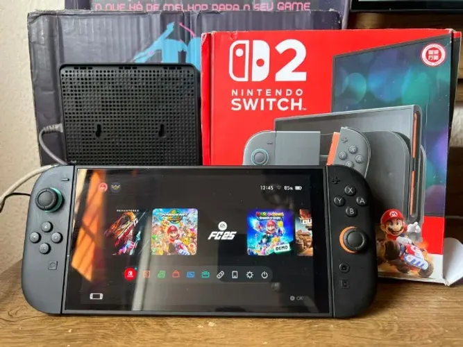 Nintendo switch 2 SEMI ZERO na CAIXA. Recebo seu Oled ou notebook gamer na troca.