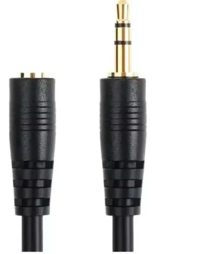 Cabo Extensor Extensão Fone P2 Macho x Fêmea 1.5m