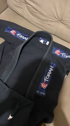 Kimono Torah M2 Preto Infantil