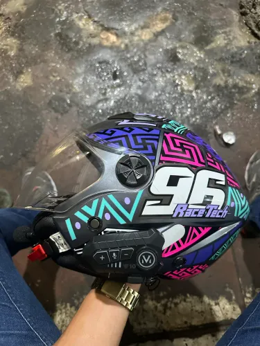 Capacete race tech play