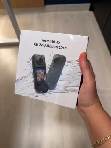 Câmera Insta360 X5 8K 360 Action Cam LACRADA
