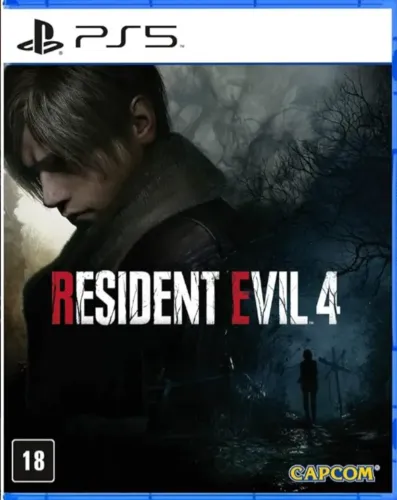 Jogo Resident Evil 4 2023 Ps5 Br Midia Fisica