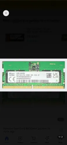 Memória ram ddr5 notebook