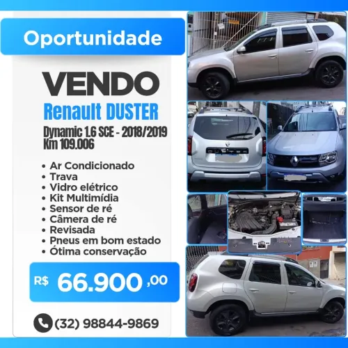 Renault Duster Dynamique 1.6 Hi-flex 16V Mec. 2019