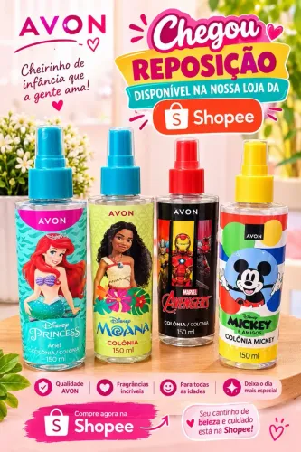 Colônias Infantil Avon 150 Ml