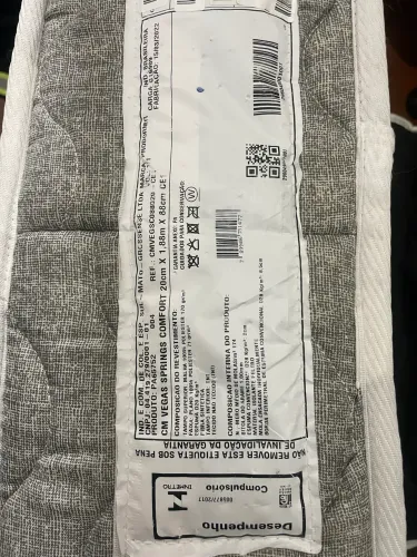 Colchão solteiro molas ensacadas
