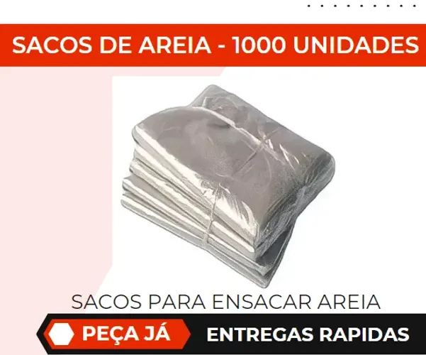 SACOS PARA ENSACAR AREIA
