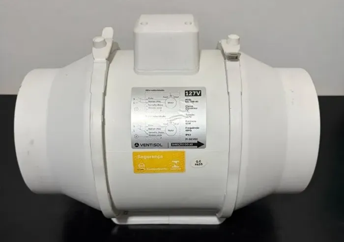 Exaustor In-Line Ventisol 150mm 65W
