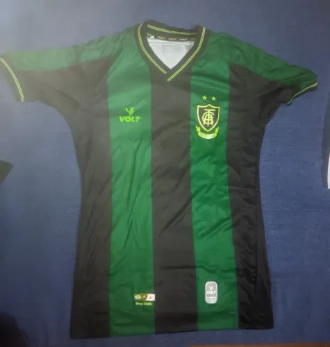 Camisa América Mineiro 2001 Verde e Preta - Volt linha Sparta