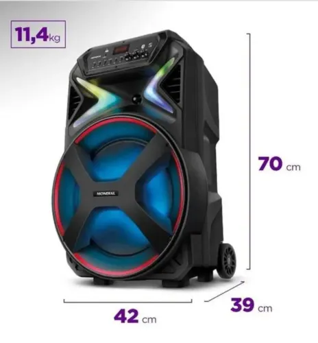 Caixa de som Mondial 700 W