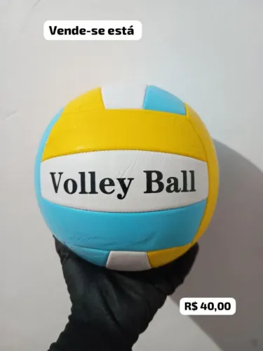 Bola de vôlei nova amarela