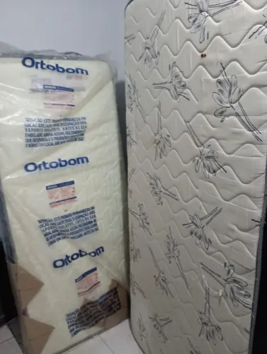 Cama box solteiro conjugada ortobom