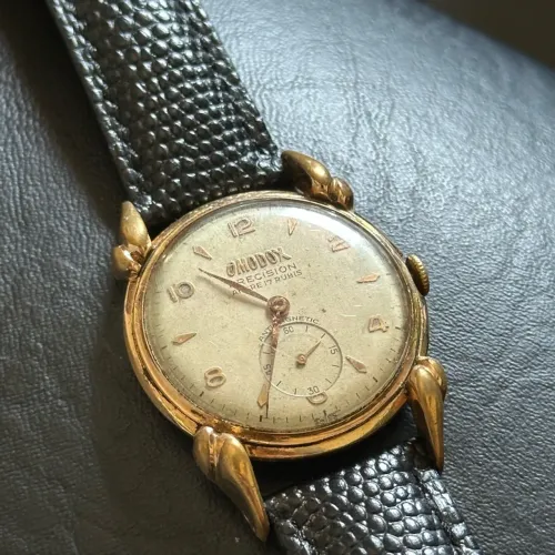 Relógio Omodox suíço vintage Art Decó