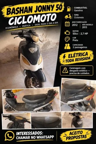 Vendo Bashan Jonny 50