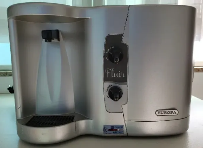 Purificador de água gelada Europa Fluir 352 127v Inox