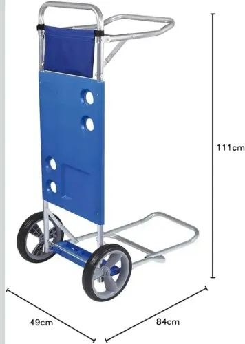 Carrinho para Cooler / Praia / Camping - com Rodas