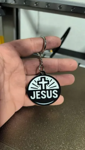 Chaveiro com nome Jesus