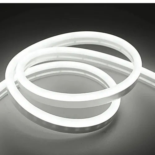 Fita led neon branco e branco quente
