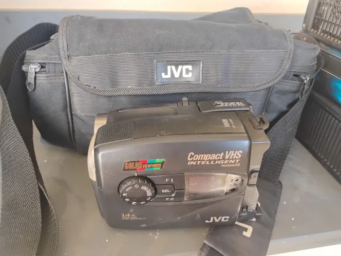 Filmadora JVC com bolsa sem teste 