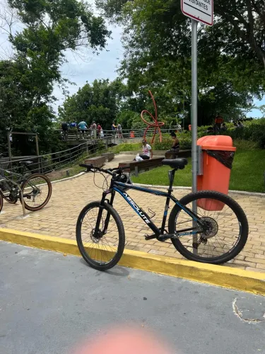 Bicicleta Mtb aro 29 kit completo shimano deore