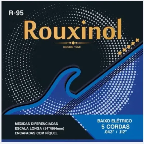 Cordas Baixo 5 Cordas 043 Rouxinol