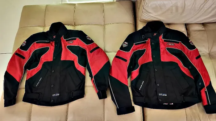 DUAS JAQUETAS TEXX HURRICAN TAM.L E XL