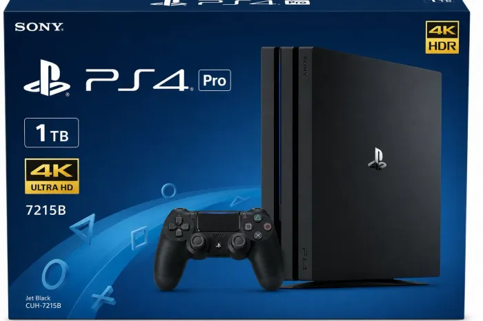 PS4 pro 4k 1tb + garantia