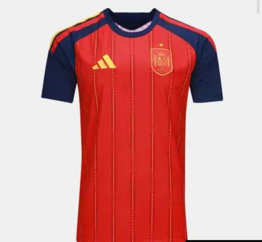 Camisa Espanha 1.1 copa 2026