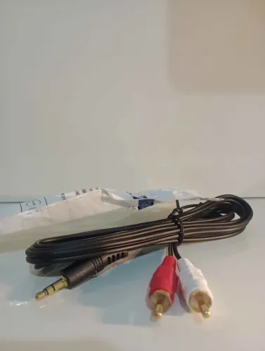 Cabo P2 X RCA áudio - entrega grátis em Campo Grande MS