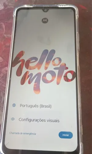Smartphone Motorola Moto g06 128GB 4GB Ram Azul Marinho 6,9" Câm. 50MP + Selfie 8MP