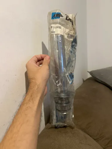 Tubo de ligacao cromado deca