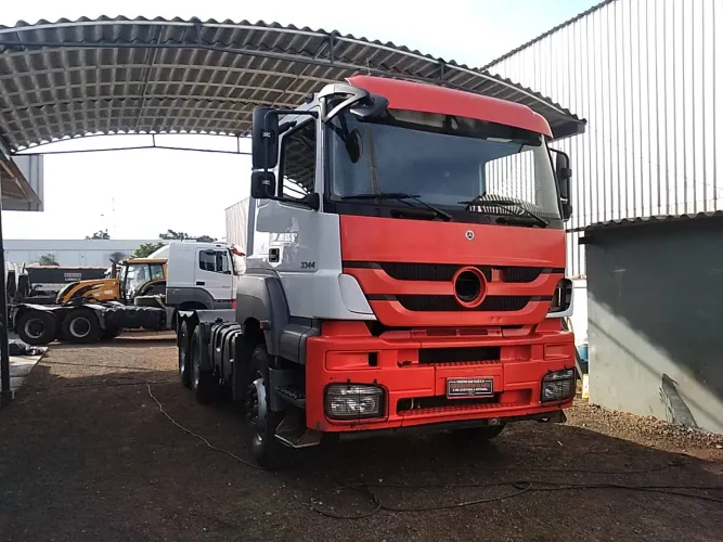 Mercedes-Benz Axor 3344/48 6X4 E5 2022/2022 Vamos Seminovos Regente Feijó