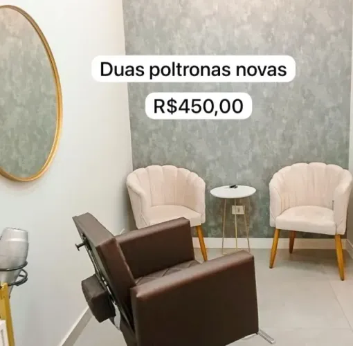 Cadeira Pétala Confortável Perfeita Para Recepção Atendimento Salão de Beleza Sala Jantar