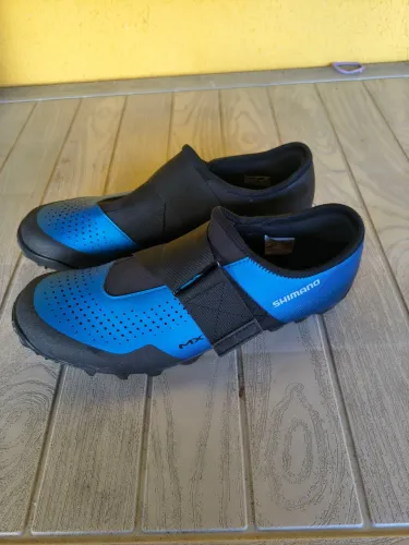 Sapatilha MTB Shimano MX1 TAM43 azul