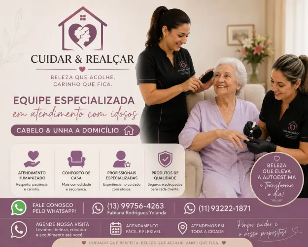 cuidar e realçar