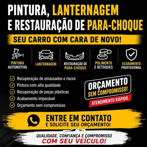Pintura e lanternagem automotiva