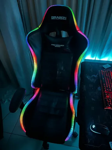 Cadeira gamer RGB