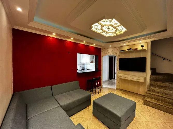Cobertura com 4 dormitórios à venda, 127 m² por R$ 650.000,00 - Tupi - Praia Grande/SP