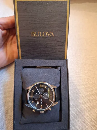 elógio de pulso masculino Bulova Sutton Chronograph