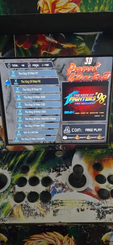 Fliperama bartop c/a melhor pandora box 