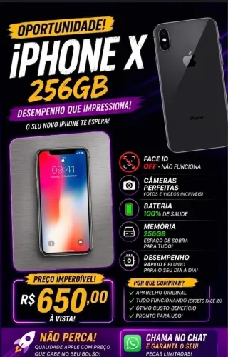 iPhone X 256gb