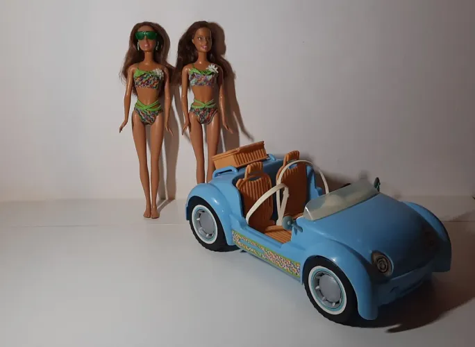 Barbie Beach Glam Cruiser Azul de 2006 da Mattel